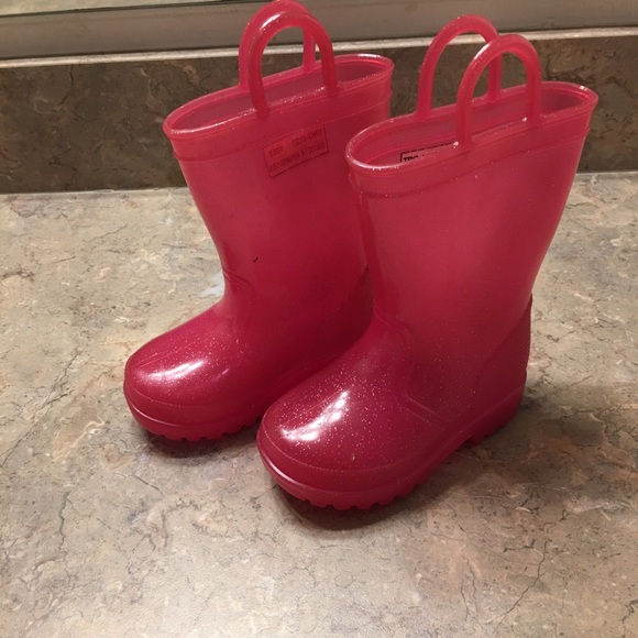 Capelli of New York Shoes Capellini Kid Pink Rain Boots Toddler